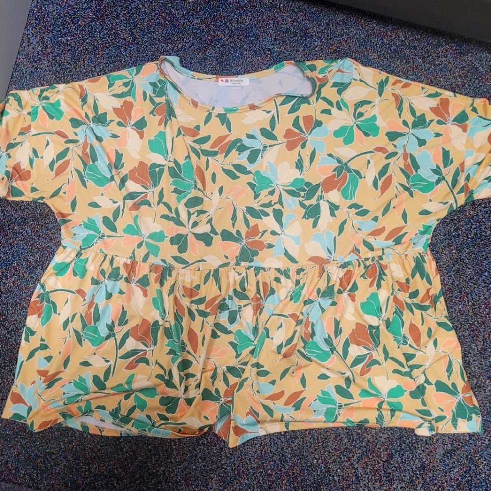 Bombom Floral Print Women's Blouse